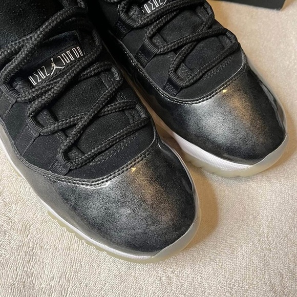 Jordan Black and Gray Athletic Shoes - Picture 2 of 4